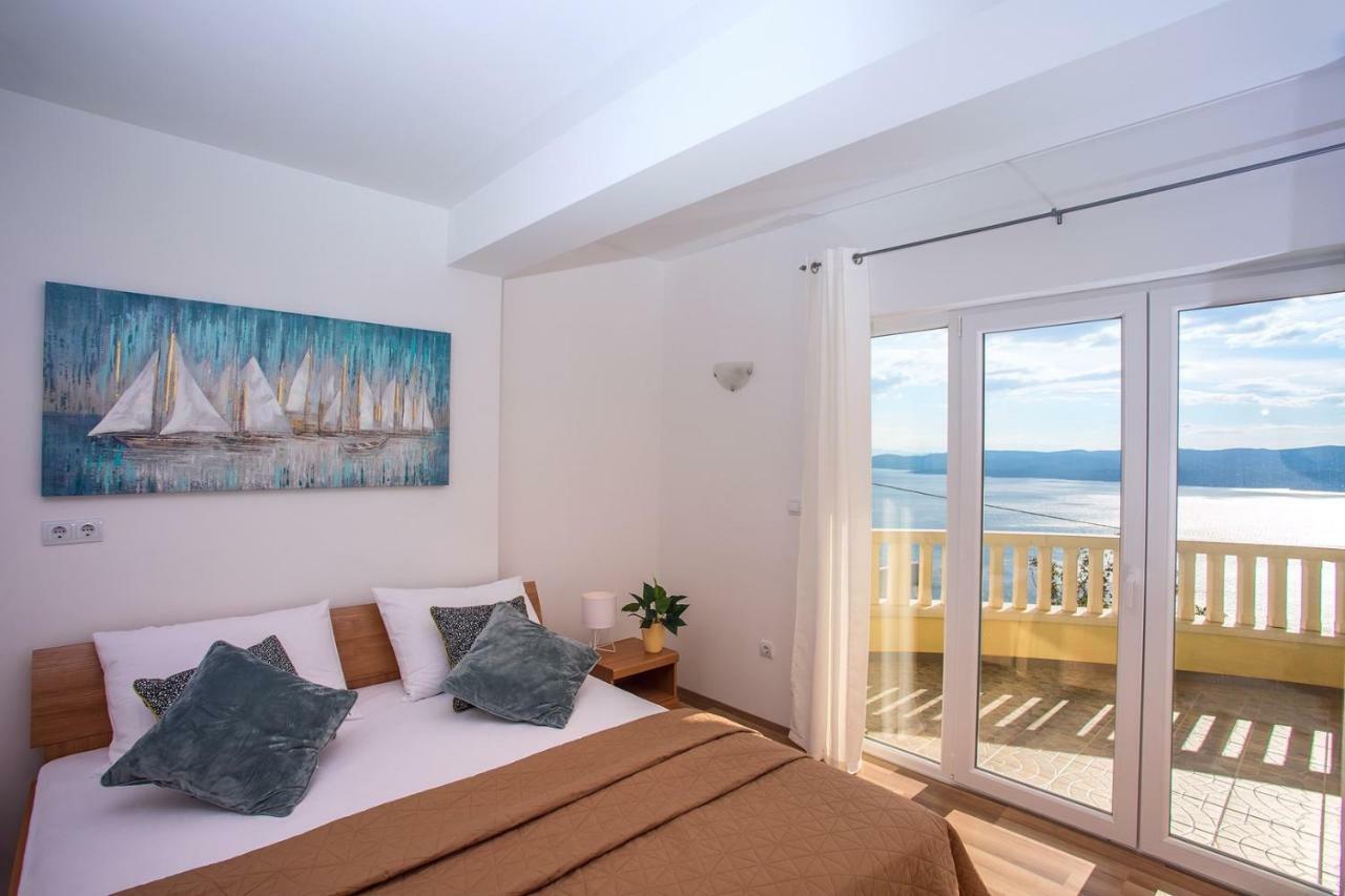 Villa Maslina, With Private 32M2Pool, Panoramic Views On 100Km Coastline, 12 Pax Lokva Rogoznica Eksteriør billede