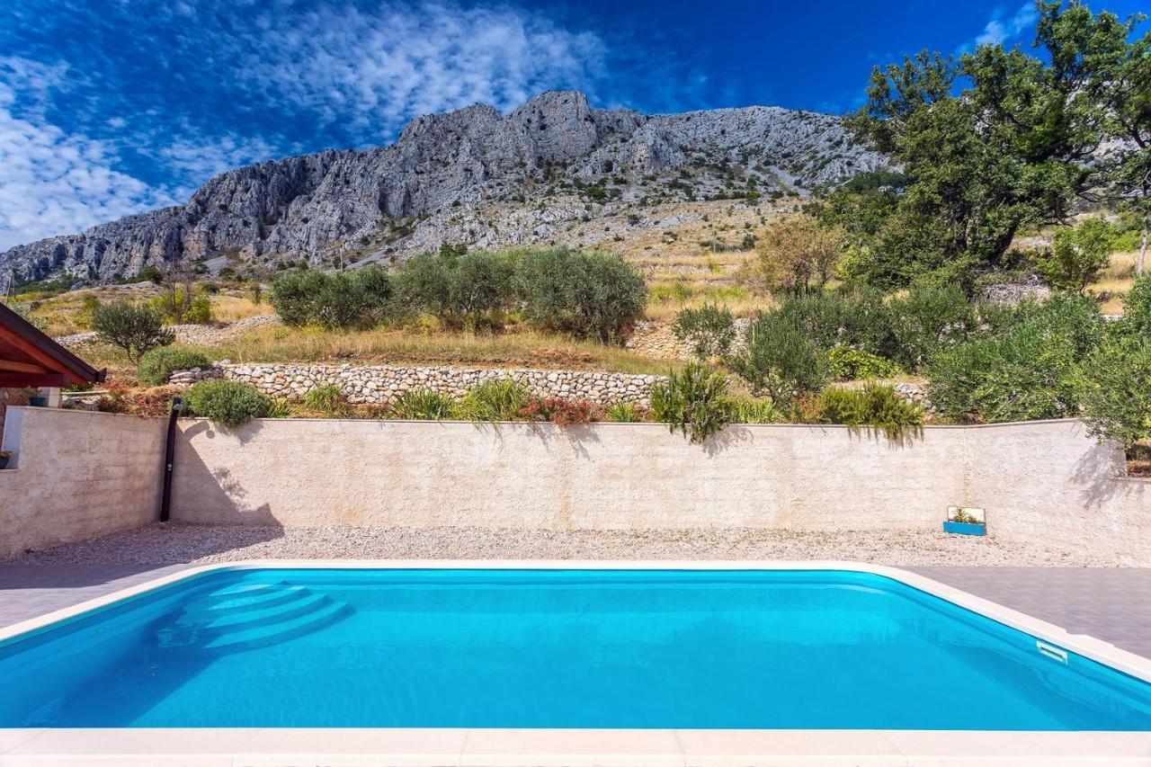 Villa Maslina, With Private 32M2Pool, Panoramic Views On 100Km Coastline, 12 Pax Lokva Rogoznica Eksteriør billede