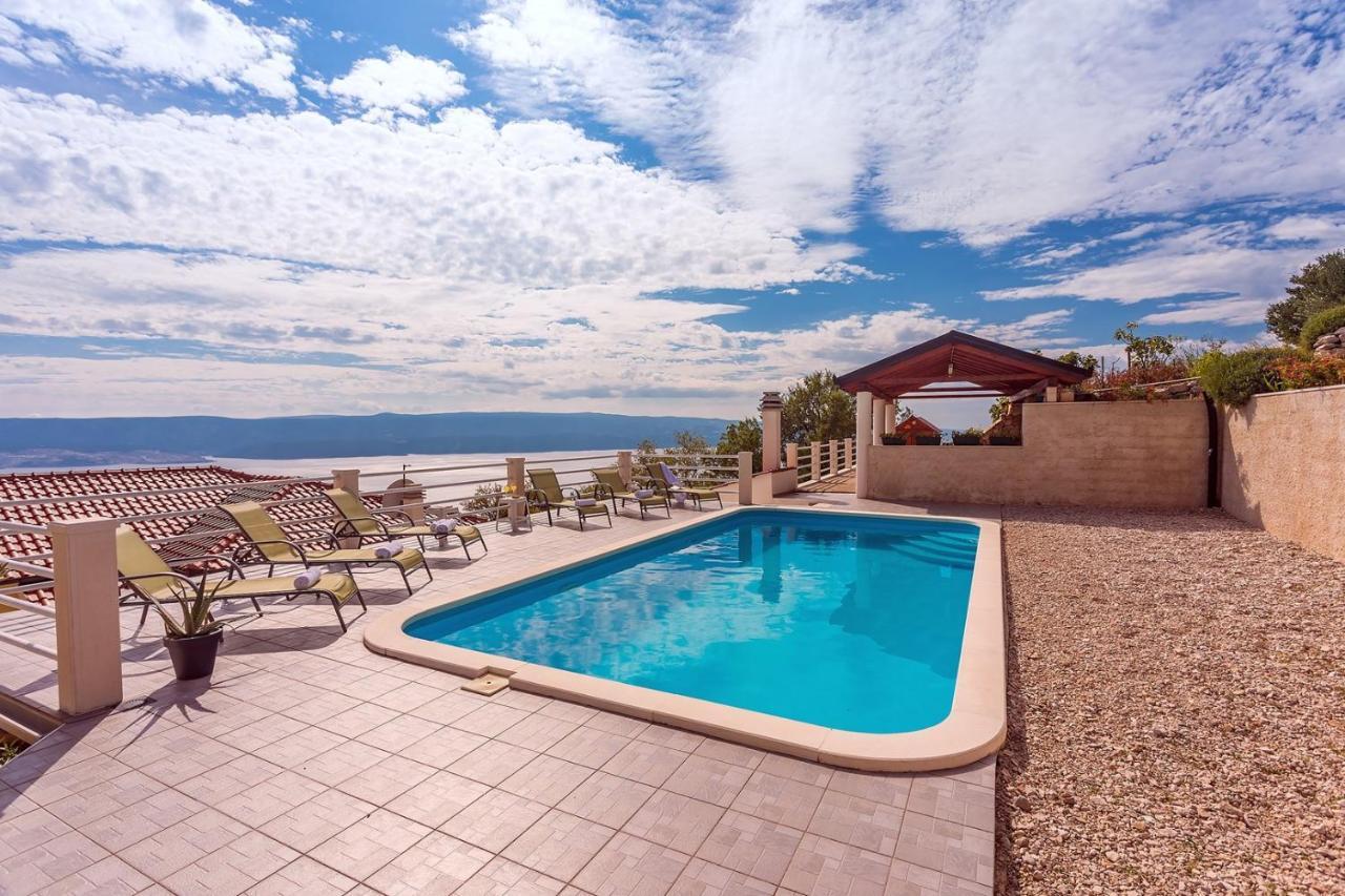 Villa Maslina, With Private 32M2Pool, Panoramic Views On 100Km Coastline, 12 Pax Lokva Rogoznica Eksteriør billede